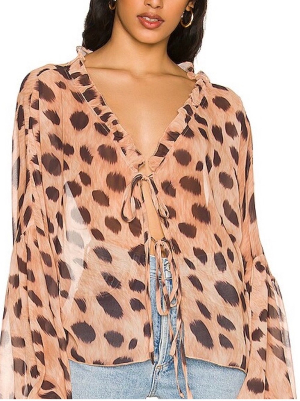 SNDYS Isle Top in Leopard